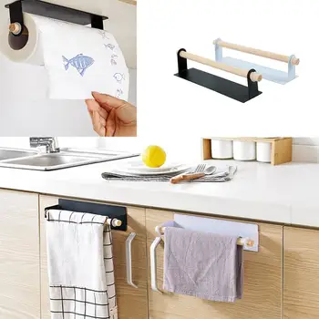 Self Adhesive Wooden Towel Hanger Rack Kitchen Organizer Shelf Cabinet Cling Film Rag Hanging Holder Toilet Roll Paper Holder
Self Adhesive Wooden Towel Hanger Rack Kitchen Organizer Shelf Cabinet Cling Film Rag Hanging Holder Toilet Roll Paper Holder