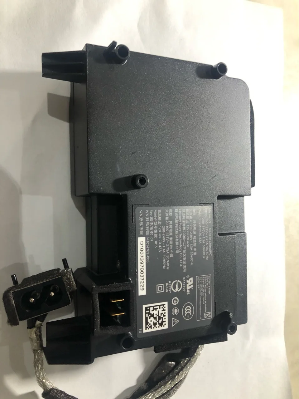 Оригинальный б/у блок питания для XBOXONE X, адаптер питания для XBOXONEX 1815, внутренние запасные части 
Оригинальный б/у блок питания для XBOXONE X, адаптер питания для XBOXONEX 1815, внутренние запасные части