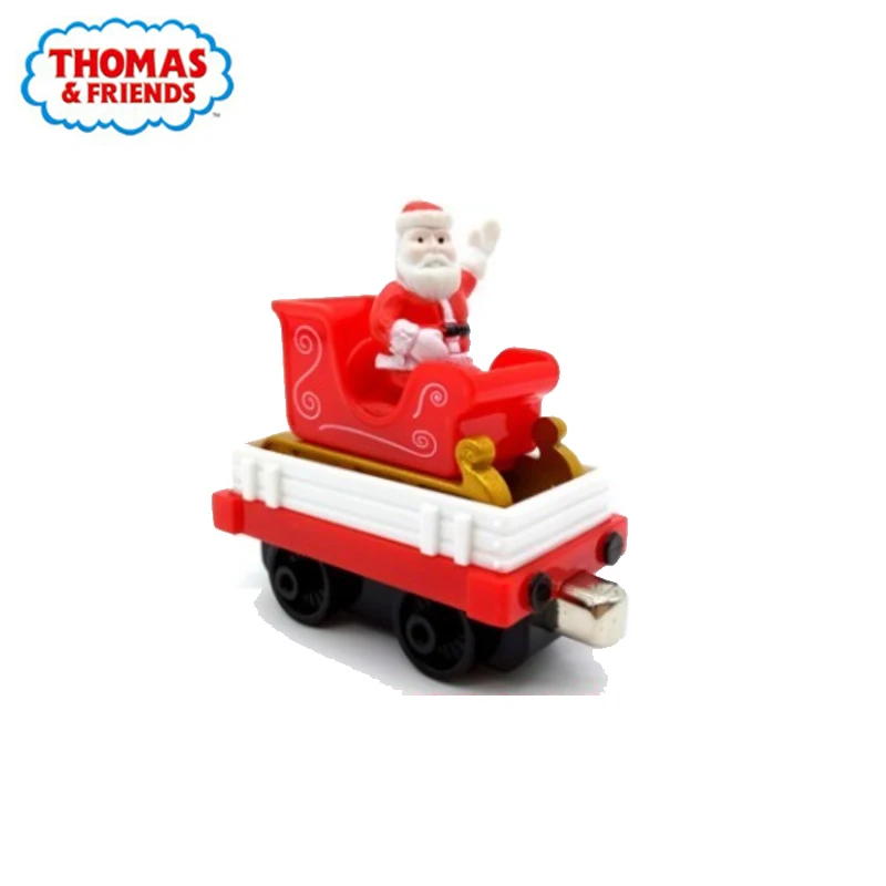 Оригинальный Рождественский набор Томаса и друзей металлический Пластиковый