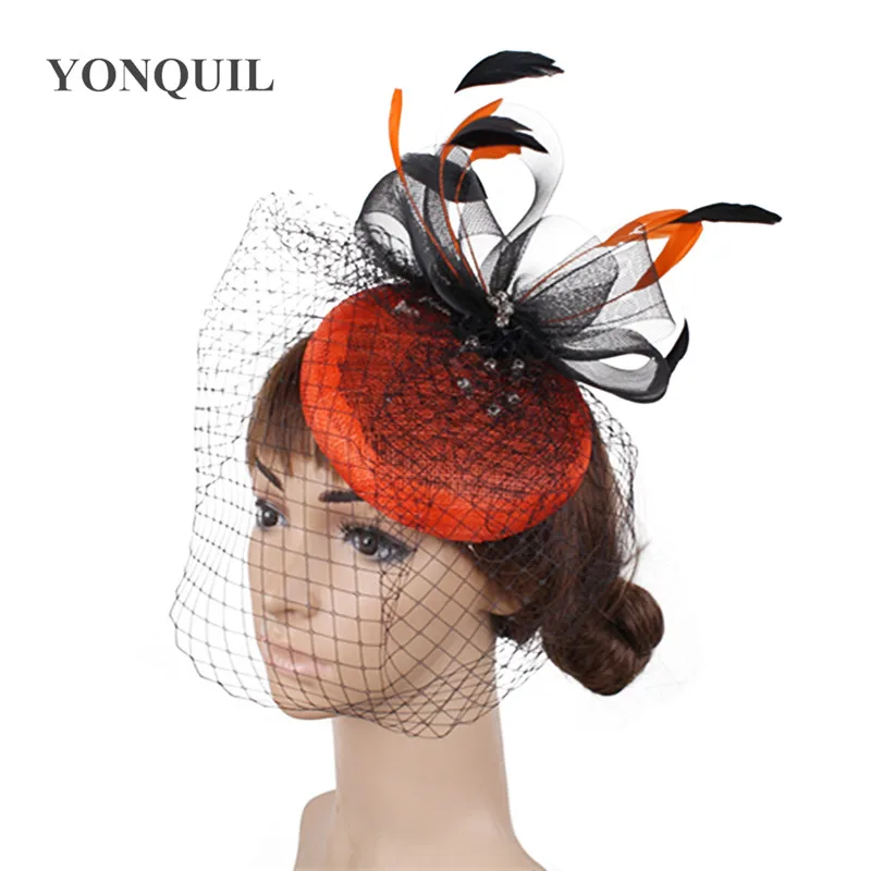 Sinamay Fascinator Hats For Women Elegant Church Weddings Accessories Net Headwear Hair Pin Bride Cocktail Party Mesh Headpiece
Sinamay Fascinator Hats For Women Elegant Church Weddings Accessories Net Headwear Hair Pin Bride Cocktail Party Mesh Headpiece