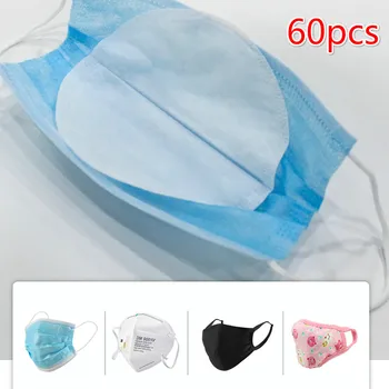 60pcs Disposable Mask Gasket Dustproof Anti PM2.5 Filter Mask Pad Replacement Universal Protective Breathable Face Mask Gasket
60pcs Disposable Mask Gasket Dustproof Anti PM2.5 Filter Mask Pad Replacement Universal Protective Breathable Face Mask Gasket