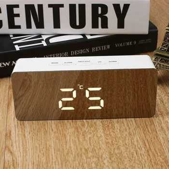 LED Mirror Alarm Clock Digital Temperature Table Clock Multifunction Snooze Large LCD Electronic Desk Watch Home Decor
LED Mirror Alarm Clock Digital Temperature Table Clock Multifunction Snooze Large LCD Electronic Desk Watch Home Decor