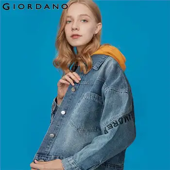 Giordano Women Jackets 100% Cotton Printed Letters Jeans Jacket Women Turn-down Collar Flap pockets Soild Jeans Jacket 91379680
Giordano Women Jackets 100% Cotton Printed Letters Jeans Jacket Women Turn-down Collar Flap pockets Soild Jeans Jacket 91379680