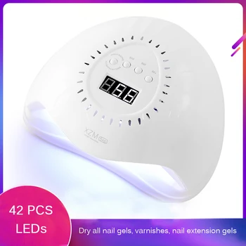 UV LED Lamp Nails Dryer / 84W 42 PCs LED Ice Lamp for Manicure / Drying Lamp for Nail Varnish & Gel Polish & Extension Gel Light 
UV LED Lamp Nails Dryer / 84W 42 PCs LED Ice Lamp for Manicure / Drying Lamp for Nail Varnish & Gel Polish & Extension Gel Light