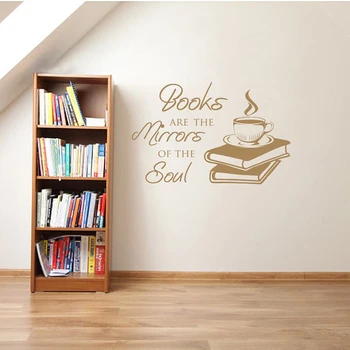 Book Quote Wall Sticker Tattoo Coffee Store Decor Books With Coffee Vinyl Wall Decals Removable Quote Wall Art Murals AJ876
Book Quote Wall Sticker Tattoo Coffee Store Decor Books With Coffee Vinyl Wall Decals Removable Quote Wall Art Murals AJ876