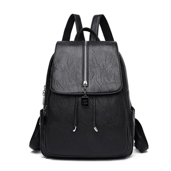 Fashion Designer Women Leather Backpacks College School Bags for Teenagers Girls Shoulder Bags Casual Female Travel Bag Rucksack
Fashion Designer Women Leather Backpacks College School Bags for Teenagers Girls Shoulder Bags Casual Female Travel Bag Rucksack