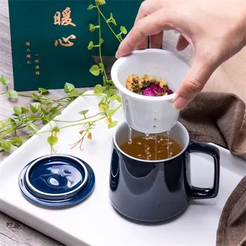 Ceramic filter tea cup for jasmine milk oolong tea drinking tea mugs for tea water separation cup teapot 1pc
Ceramic filter tea cup for jasmine milk oolong tea drinking tea mugs for tea water separation cup teapot 1pc
