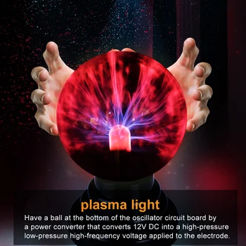 Novelty Lighting Glass Magic Plasma Glass Ball Light Table Lights Sphere Night Light Kids Gift For New Year Xmas Magic Lamp
Novelty Lighting Glass Magic Plasma Glass Ball Light Table Lights Sphere Night Light Kids Gift For New Year Xmas Magic Lamp