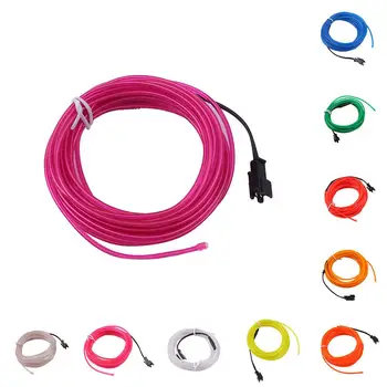 Glow Neon Luminescent Line EL Wire Cable Light Strip Rope Bar Decoration DIY
Glow Neon Luminescent Line EL Wire Cable Light Strip Rope Bar Decoration DIY
