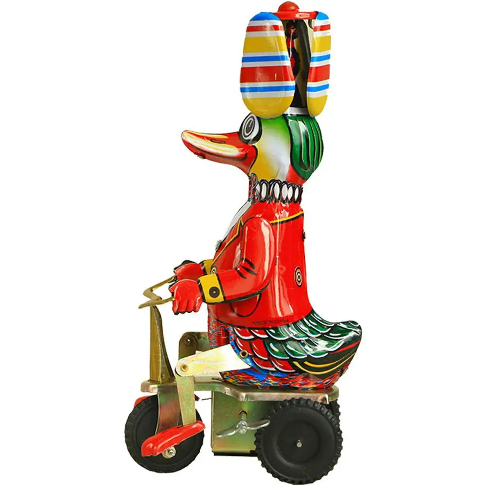 Kids Clockwork Toy Retro Iron Cycling Duck Wind up Clockwork Model Toy Educational Kids Collectible Gift
Kids Clockwork Toy Retro Iron Cycling Duck Wind up Clockwork Model Toy Educational Kids Collectible Gift