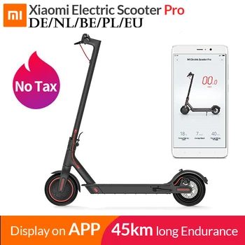 Xiaomi Mi Electric Scooter Pro M365 Smart E Scooter Skateboard Mini Foldable Hoverboard Longboard Adult 45km Battery APP control
Xiaomi Mi Electric Scooter Pro M365 Smart E Scooter Skateboard Mini Foldable Hoverboard Longboard Adult 45km Battery APP control