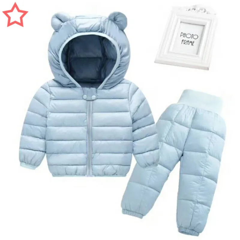 Autumn Winter Baby Boy Girl clothing Children's Set Thin hooded jacket Toddler Down Jacket Set Outerwear 2pcs Kids Clothing Suit
Autumn Winter Baby Boy Girl clothing Children's Set Thin hooded jacket Toddler Down Jacket Set Outerwear 2pcs Kids Clothing Suit