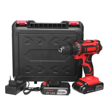 28V Cordless Electric Drill Screwdriver Mini Wireless Mini Electric Power Screwdriver Driver DC Lithium-Ion Battery Power Tools
28V Cordless Electric Drill Screwdriver Mini Wireless Mini Electric Power Screwdriver Driver DC Lithium-Ion Battery Power Tools