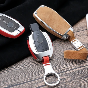 Fur Car Key Cover Case Protection Fit for Mercedes Benz W202 W210 W211 W204 W212 E Class Accessories Keychain Keyring
Fur Car Key Cover Case Protection Fit for Mercedes Benz W202 W210 W211 W204 W212 E Class Accessories Keychain Keyring