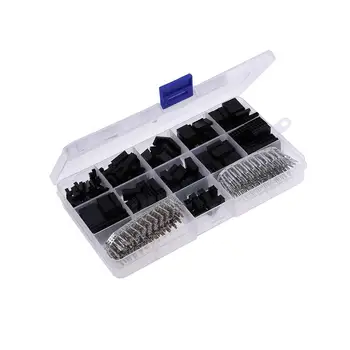 Household 620pcs Plastic Housing Terminal Needle Combination + Terminal Connector Male 2.54 Pitch Terminal Female Terminal D4X3
Household 620pcs Plastic Housing Terminal Needle Combination + Terminal Connector Male 2.54 Pitch Terminal Female Terminal D4X3