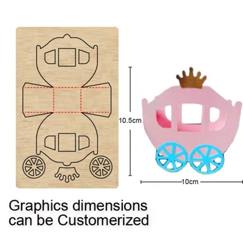 Cute Royal Carriage For Decorative Scrapbook Card Making Suitable for Common Die Cutting Machines on the Market
Cute Royal Carriage For Decorative Scrapbook Card Making Suitable for Common Die Cutting Machines on the Market