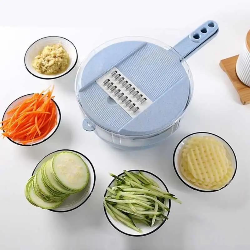 10pcs/Set Multifunctional Vegetable Fruit Slicer Cutter Set Round Hand Manual Potato Carrot Grater Chopper kitchen accessories
10pcs/Set Multifunctional Vegetable Fruit Slicer Cutter Set Round Hand Manual Potato Carrot Grater Chopper kitchen accessories