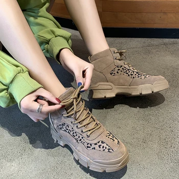 2020 Fashion Women Platform Sneakers Leather Causal Ladies Chunky Sneakers Woman High PU Leopard print Sports Shoes E16-37
2020 Fashion Women Platform Sneakers Leather Causal Ladies Chunky Sneakers Woman High PU Leopard print Sports Shoes E16-37
