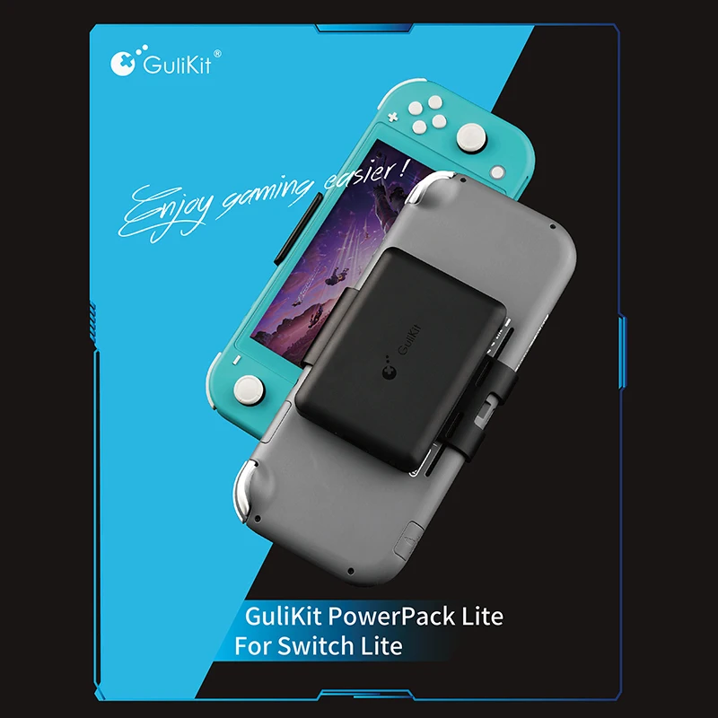 Gulikit NS04 Power Bank 5000mAh Outdoor Charger with Lightweight Portable Power Bank for Nintendo Switch Lite
Gulikit NS04 Power Bank 5000mAh Outdoor Charger with Lightweight Portable Power Bank for Nintendo Switch Lite