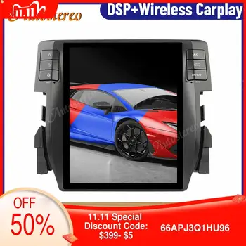 For Honda Civic 2016-2019 4G SIM Tesla Style Android 9.0 4+128G Car GPS Navigation Stereo Head Unit Multimedia Player Auto Radio
For Honda Civic 2016-2019 4G SIM Tesla Style Android 9.0 4+128G Car GPS Navigation Stereo Head Unit Multimedia Player Auto Radio