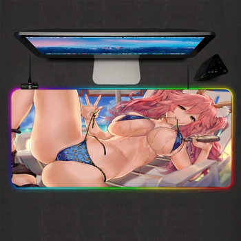 ZSUXTC Animation Mouse Pad Sexy Big Tits Girl RGB Backlight Colored LED Light Computer Notebook Office Game Accessories Desk Mat
ZSUXTC Animation Mouse Pad Sexy Big Tits Girl RGB Backlight Colored LED Light Computer Notebook Office Game Accessories Desk Mat