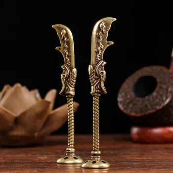 New Pipe Tool Retro Brass Tobacco Pipe Tamper Carved Dragon Knife Pokers Tool Tobacco Smoking Accessories Cleaners
New Pipe Tool Retro Brass Tobacco Pipe Tamper Carved Dragon Knife Pokers Tool Tobacco Smoking Accessories Cleaners