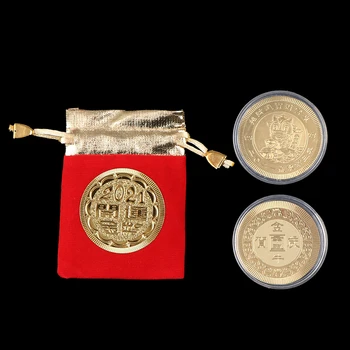 1PC 2021 Good Lucky Coin Year of Ox Commemorative Cow Coin Chinese Zodiac Souvenir Happy New Year Coin Gift for Home Decoration
1PC 2021 Good Lucky Coin Year of Ox Commemorative Cow Coin Chinese Zodiac Souvenir Happy New Year Coin Gift for Home Decoration