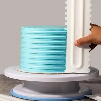3 Style Cake Cream Scraper Safety Practical Economy Comb Fondant Cutter Baking Pastry Decorating Tool
3 Style Cake Cream Scraper Safety Practical Economy Comb Fondant Cutter Baking Pastry Decorating Tool