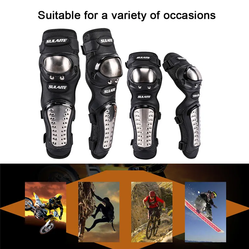 4Pcs Kit Motorcycle Knee Protector Knee Sliders Motorcycle Knee Protective Gear Protector Guards Kit Motocross Moto Knee Pad
4Pcs Kit Motorcycle Knee Protector Knee Sliders Motorcycle Knee Protective Gear Protector Guards Kit Motocross Moto Knee Pad