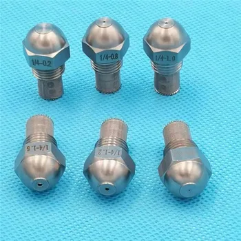 1/4"Anti-drip fine misting nozzle,fule atomizing nozzle,fuel injection waste oil burner,low pressure oil burner nozzle
1/4"Anti-drip fine misting nozzle,fule atomizing nozzle,fuel injection waste oil burner,low pressure oil burner nozzle
