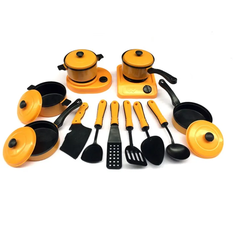 Kitchen-Utensils-Toys-Educational-Kids-Toy-Plastic-Kitchen-Play-Set-Artificial-Tableware-Cooking-Pots-Children-Pans