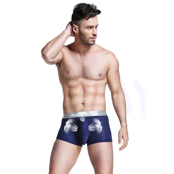 4 pcs/lot Men's Modal soft Men's Underwear boxershort Scrotum Care Capsule Function Youth Health Seoul convex separation Boxer 
4 pcs/lot Men's Modal soft Men's Underwear boxershort Scrotum Care Capsule Function Youth Health Seoul convex separation Boxer