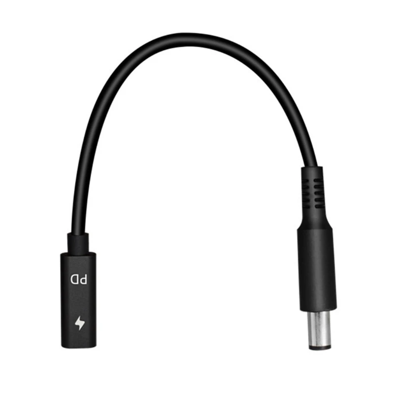 Cable USB Type C to 7.4x5.0mm Dc Jack Laptop Charger Connector Converter for Dell Latitude E7406 E7450 X6HB
Cable USB Type C to 7.4x5.0mm Dc Jack Laptop Charger Connector Converter for Dell Latitude E7406 E7450 X6HB