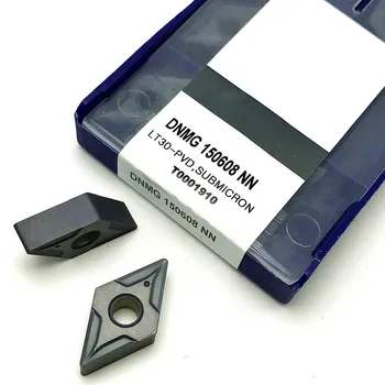 45 ° turning tool DNMG150608NN LT30 tungsten carbide tool, external turning tool CNC lathe tool.
45 ° turning tool DNMG150608NN LT30 tungsten carbide tool, external turning tool CNC lathe tool.