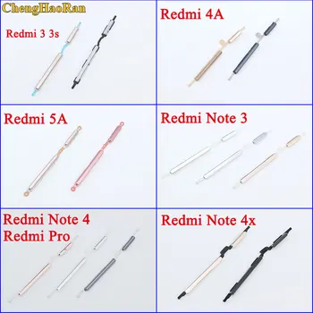 ChengHaoRan Side Button Power On Off Volume Button For Xiaomi Redmi 3 3s 4A 5A NOTE 3 4 4X redmi pro Replacement Repair Parts
ChengHaoRan Side Button Power On Off Volume Button For Xiaomi Redmi 3 3s 4A 5A NOTE 3 4 4X redmi pro Replacement Repair Parts