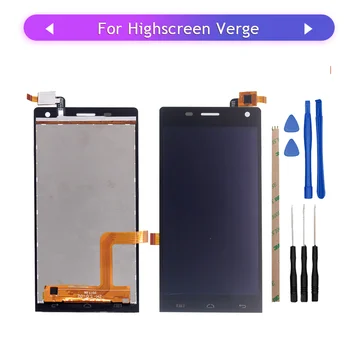 5pcs Free Shipping Tested Screen For Highscreen Verge LCD Display Touch Screen Complete Assembly Digitizer Replacement
5pcs Free Shipping Tested Screen For Highscreen Verge LCD Display Touch Screen Complete Assembly Digitizer Replacement