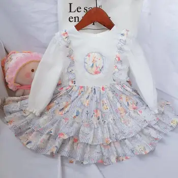 2019Autumn Kids Clothes Girls Cartoon Rabbit Lolita Dress Children Antique Spanish Dress 2years-6years Quality Princess Dress
2019Autumn Kids Clothes Girls Cartoon Rabbit Lolita Dress Children Antique Spanish Dress 2years-6years Quality Princess Dress