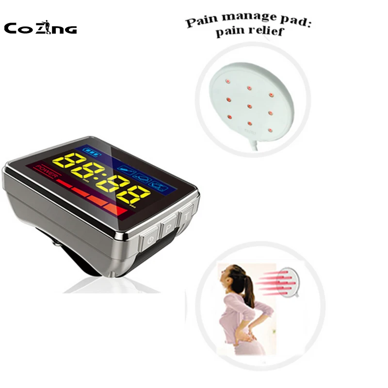 Medical Laser Physiotherapy Watch 650nm Laser Therapy Device For Neck Back Pain Arthritis High Blood Sugar
Medical Laser Physiotherapy Watch 650nm Laser Therapy Device For Neck Back Pain Arthritis High Blood Sugar
