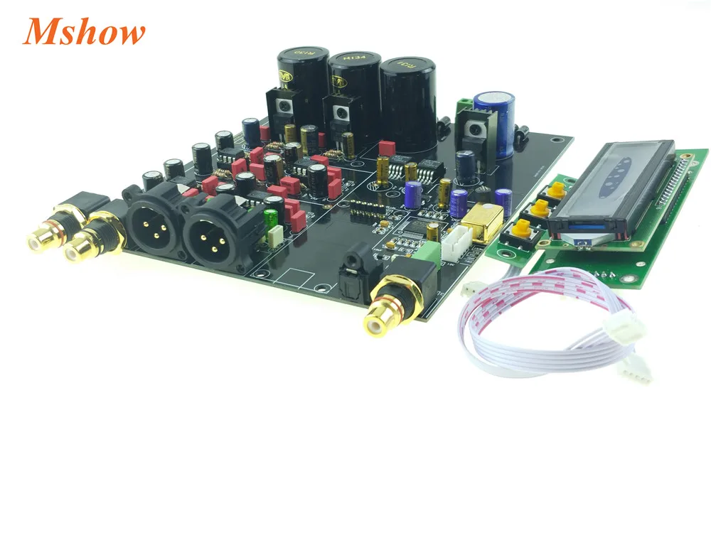 NEW ES9038 ES9038PRO HIFI AUDIO DAC decoder assembled board + remote control BEST PRICE
NEW ES9038 ES9038PRO HIFI AUDIO DAC decoder assembled board + remote control BEST PRICE