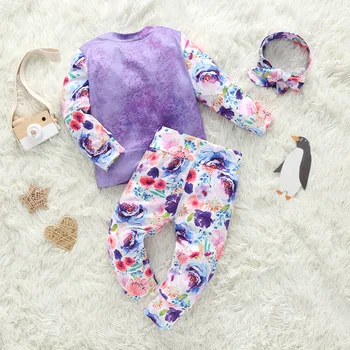 New 2020 Newborn Baby Child Toddler Kids Girls Outfits Clothes Long Sleeve T Shirt Solid Tops Dress Floral Pants Clothes Sets
New 2020 Newborn Baby Child Toddler Kids Girls Outfits Clothes Long Sleeve T Shirt Solid Tops Dress Floral Pants Clothes Sets