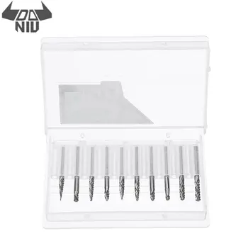 DANIU 10Pcs/set 3mm Double Lines Tungsten Carbide Burr Rotary File Drill Bits Milling Cutter Set for Reciprocating Cutting
DANIU 10Pcs/set 3mm Double Lines Tungsten Carbide Burr Rotary File Drill Bits Milling Cutter Set for Reciprocating Cutting