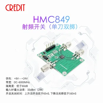 HMC849 RF Switch Module Single-pole Double-throw DC-6GHz Bandwidth High Isolation 60dB
HMC849 RF Switch Module Single-pole Double-throw DC-6GHz Bandwidth High Isolation 60dB