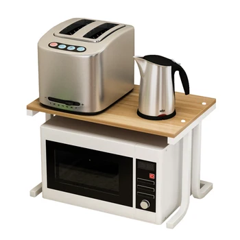 Microwave Oven Rack Shelf Kitchen Receive Seasoning Frame Simple Ground Multi-functional Storage In The
Microwave Oven Rack Shelf Kitchen Receive Seasoning Frame Simple Ground Multi-functional Storage In The