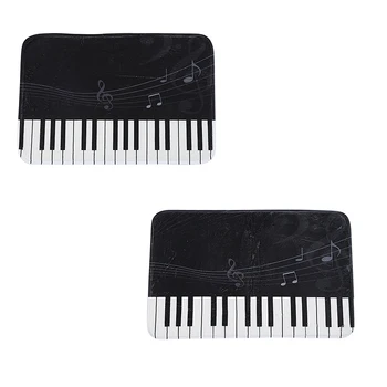 

Doormat Carpets Piano Key Pad Notes Print Mats Floor Kitchen Bathroom Rugs