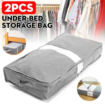 2PCS Foldable Storage Bag Organizer Clothes Quilt Finishing Dust Bag Washable Quilts Pouch Bags
2PCS Foldable Storage Bag Organizer Clothes Quilt Finishing Dust Bag Washable Quilts Pouch Bags
