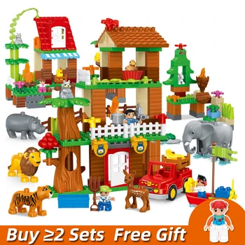 Big Size Construction Building Block sets Jungle Adventure Model Bricks Large Size Educational DIY Toys for Children Boy Gifts
Big Size Construction Building Block sets Jungle Adventure Model Bricks Large Size Educational DIY Toys for Children Boy Gifts