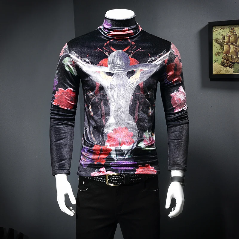 Vintage T Shirts Men Men's Casual Plus Warm Turleneck Pullover Tops Autumn Winrer Basic Long Sleeve T-shirt Casual Bottom Shirts
Vintage T Shirts Men Men's Casual Plus Warm Turleneck Pullover Tops Autumn Winrer Basic Long Sleeve T-shirt Casual Bottom Shirts