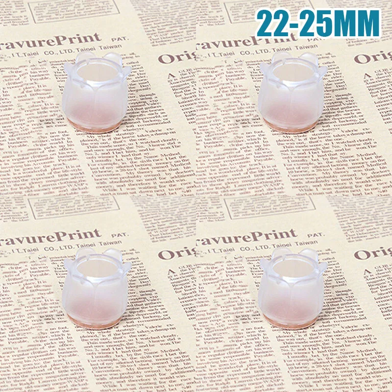 4pcs Anti Slip Clear Table Feet Covers Chair Leg Silicone Cap Pad Furniture Table Round Feet Cover Floor Protection
4pcs Anti Slip Clear Table Feet Covers Chair Leg Silicone Cap Pad Furniture Table Round Feet Cover Floor Protection