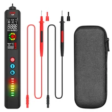 BSIDE Upgraded Voltage Tester, Color LCD 3-Result Display Voltage Detector with Infrared Thermometer for BBQ with EVA Case BSIDE Upgraded Voltage Tester, Color LCD 3-Result Display Voltage Detector with Infrared Thermometer for BBQ with EVA Case