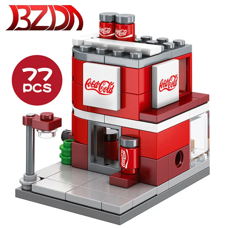 BZDA City Mini Street View Building Blocks Bar Medical Supply Store Florist Sembo Architecture Bricks Girl Toys Christmas Gifts
BZDA City Mini Street View Building Blocks Bar Medical Supply Store Florist Sembo Architecture Bricks Girl Toys Christmas Gifts